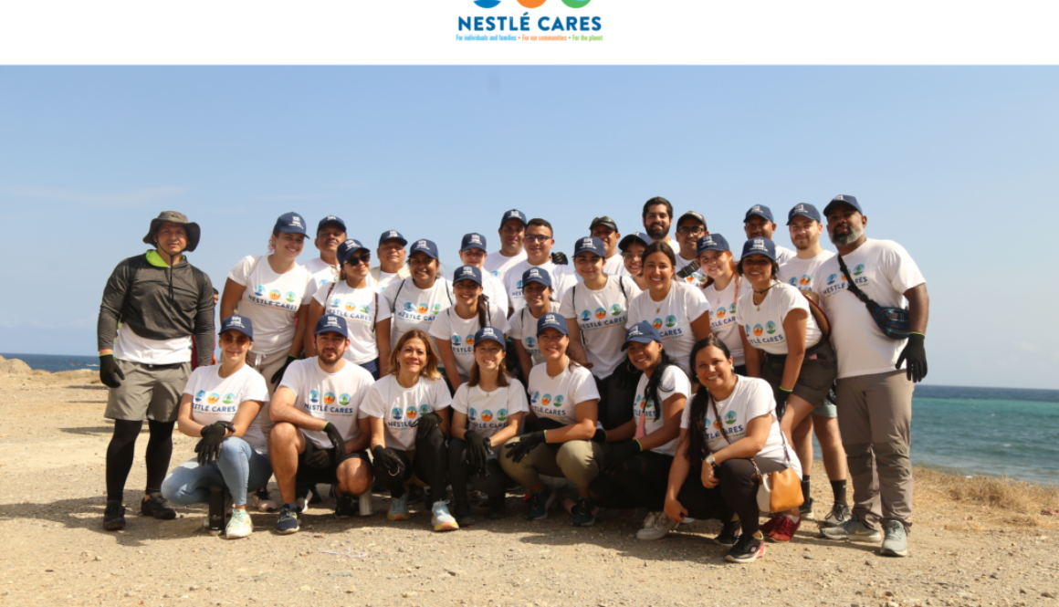 Voluntariado de Nestlé Venezuela, en la limpieza de playas