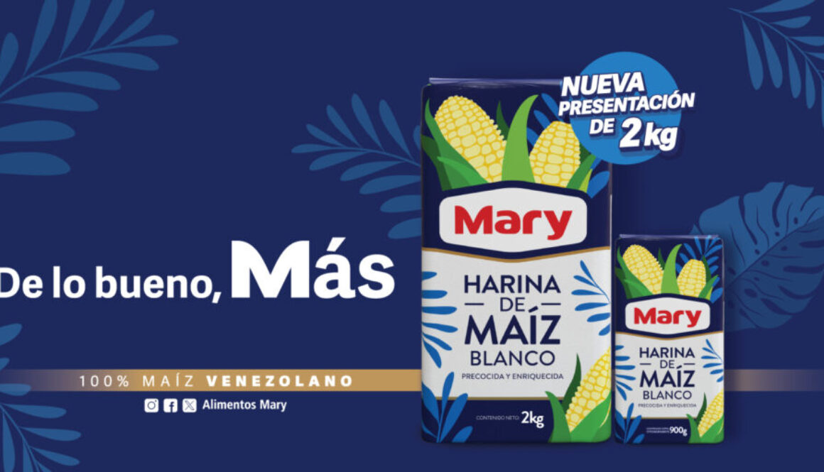 Banner Harina de Maíz Mary 2 kilos