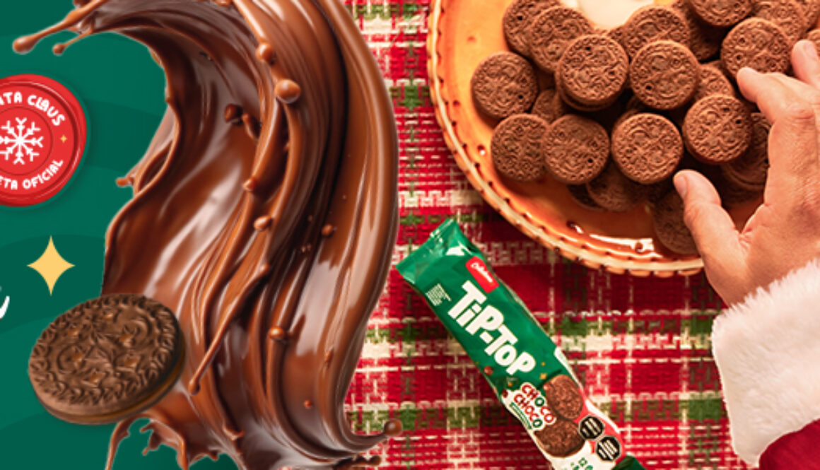 Tip-Top Choco Choco galleta aprobada por Santa - horizontal