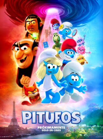 Afiche 2 Pitufos