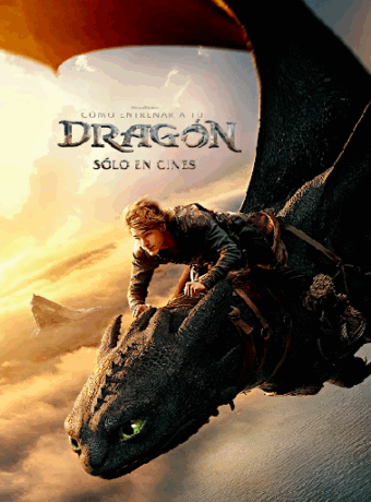 Afiche Cómo Entrenar a Tu Dragón