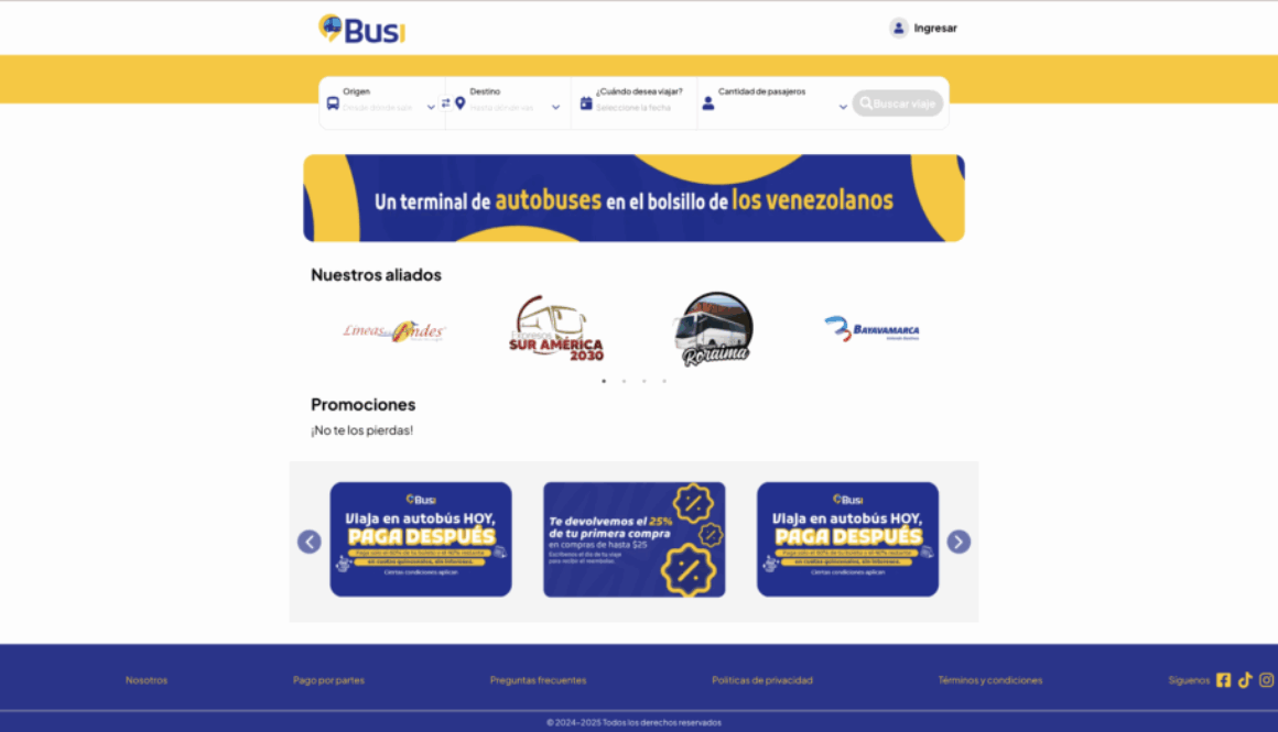 Nuevo website
