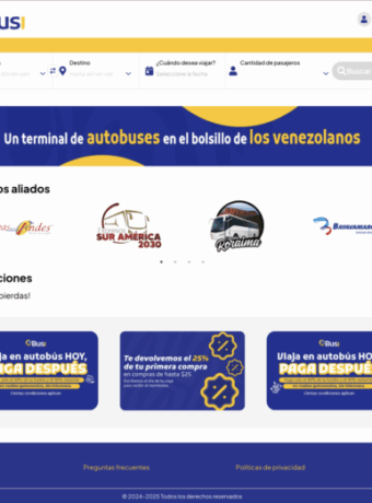 Nuevo website