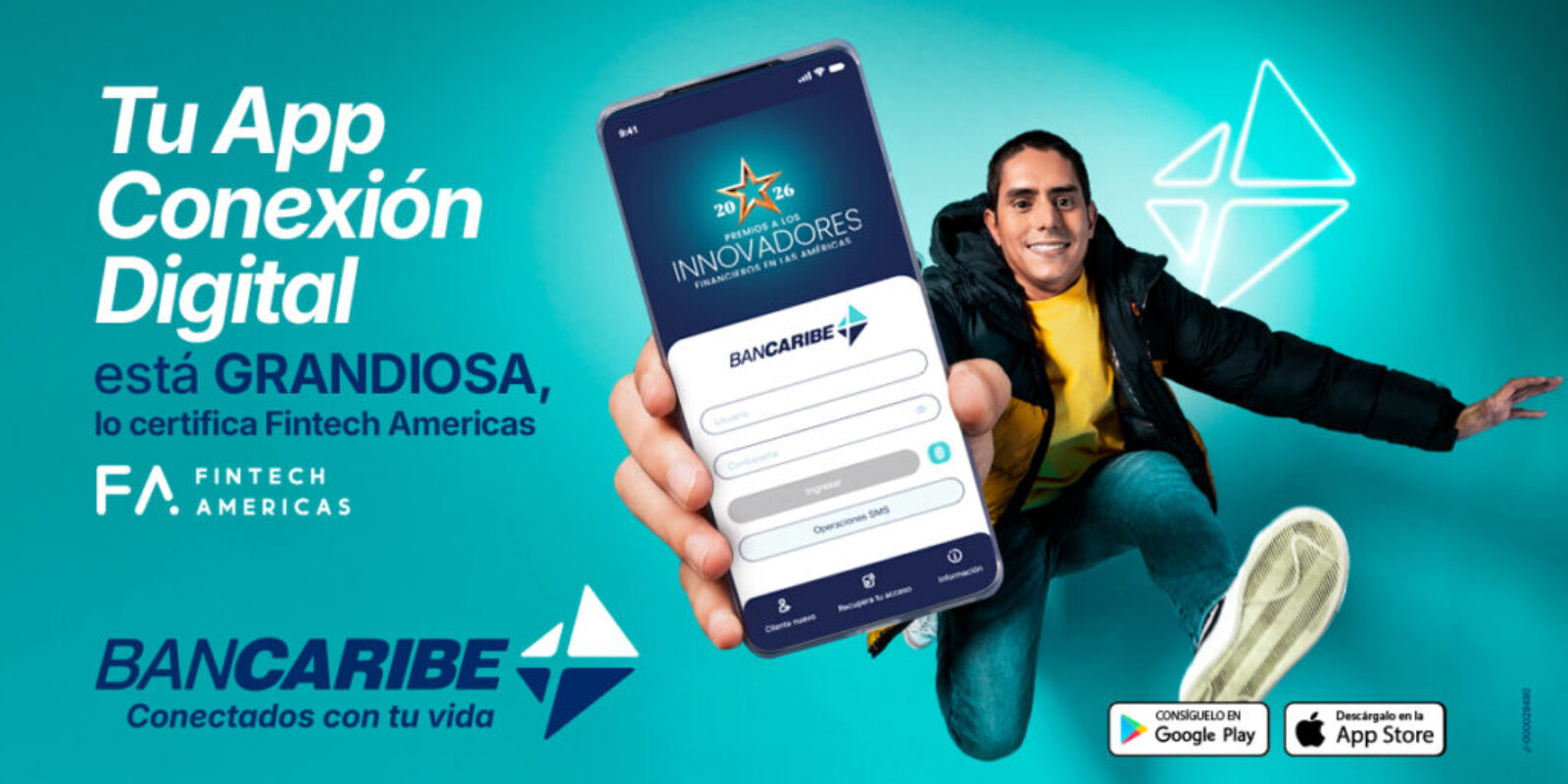 App Conexión Digital galardonada en Fintech Americas