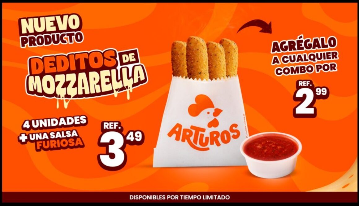 Deditos Mozzarella Arturos