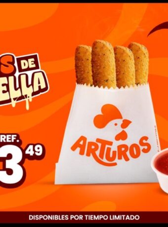Deditos Mozzarella Arturos