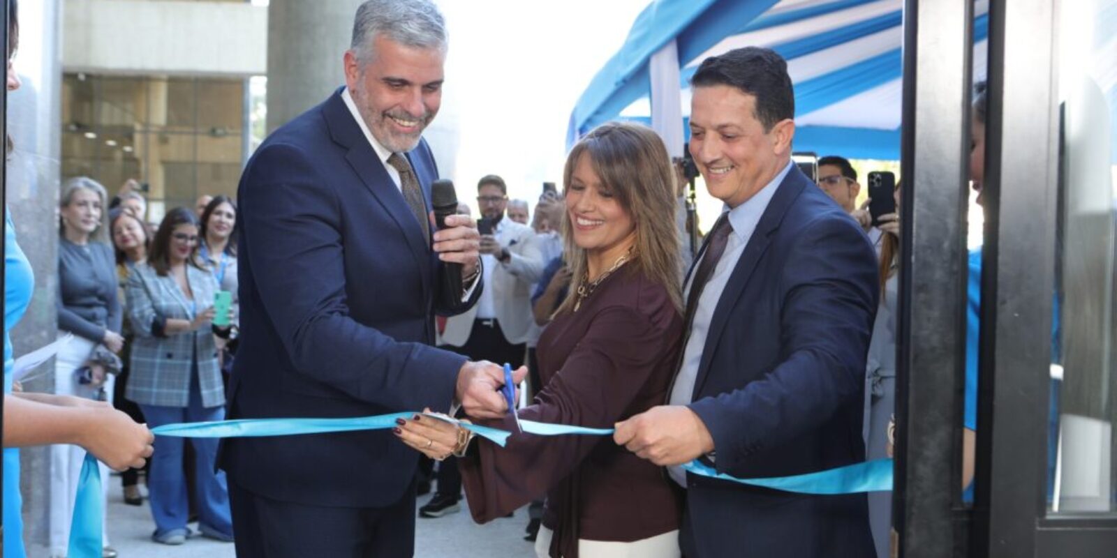 CDS Movistar 2026_Rodolfo Campa, director de B2C, María Belisario, Head of Captación y Estrategia de Canales, Enrique Nuñez, Head of Ventas y Canal Presencial