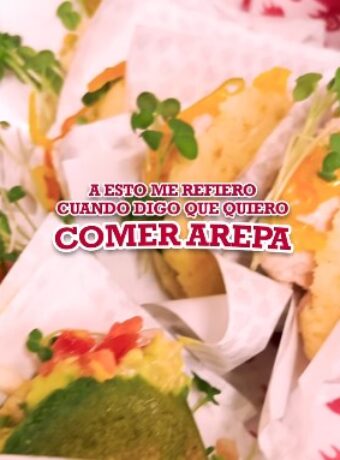 arepas y combinaciones